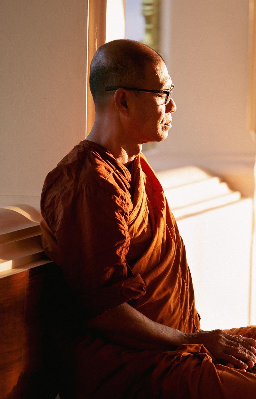 buddhist monk, monk, man, buddhist, meditate, relax, calm, serene, religion, culture, prayer, peace, inner peace, mind, spiritual, rest, mindfulness